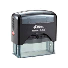 Sello Shiny s845 Rectangular 70x25 mm