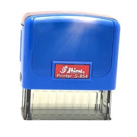 Sello Shiny s854 Rectangular 58x22 mm (6 líneas)