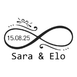 Sello de Boda Personalizado B17