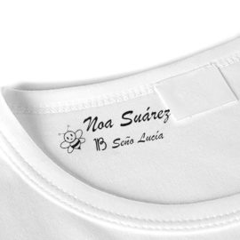 Sello personalizado textil infantil