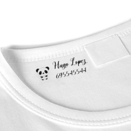 Sello personalizado textil infantil