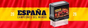 sello España campeones mundo